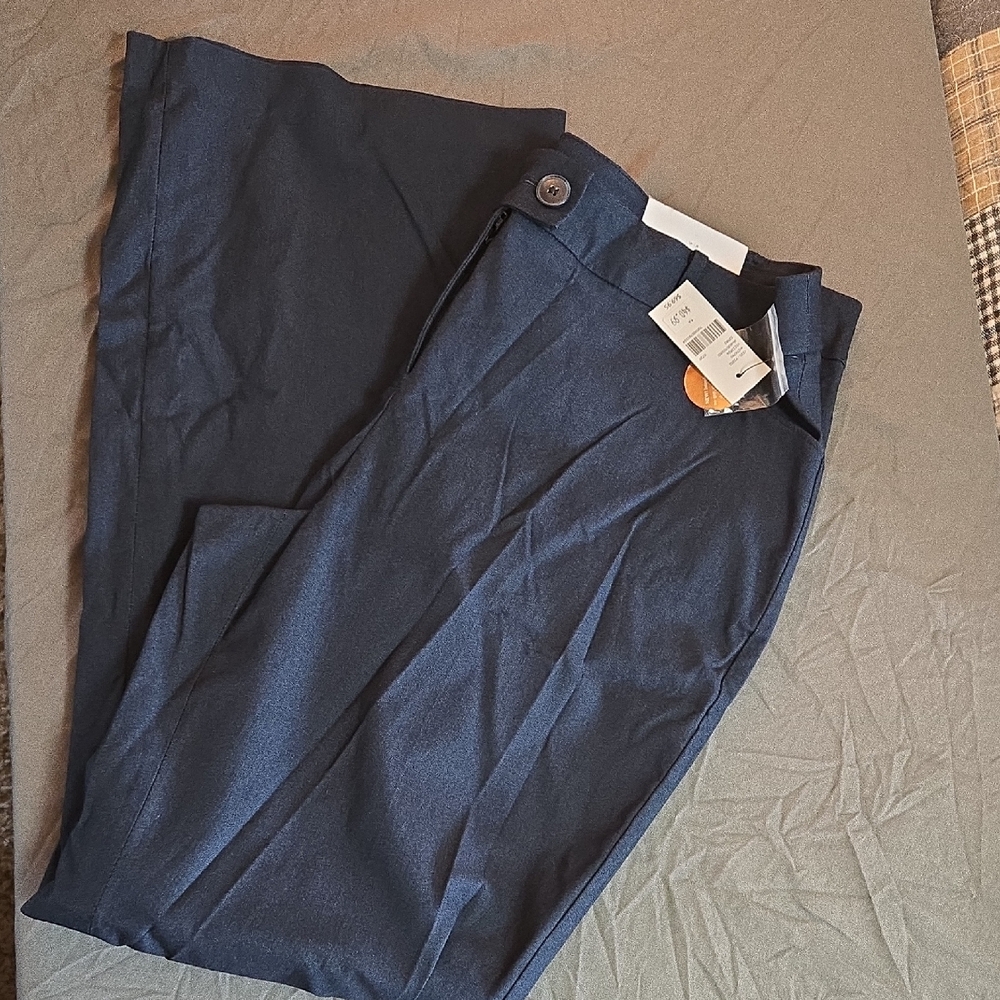 Lane Bryant Blue Boot Cut Flare Pants